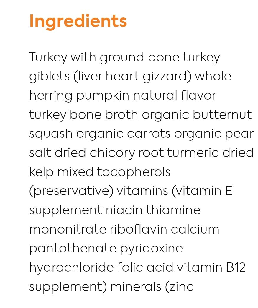 Acana Dog Food Grain Free Freeze Dried Morsels Free Run Turkey Recipe 8 oz