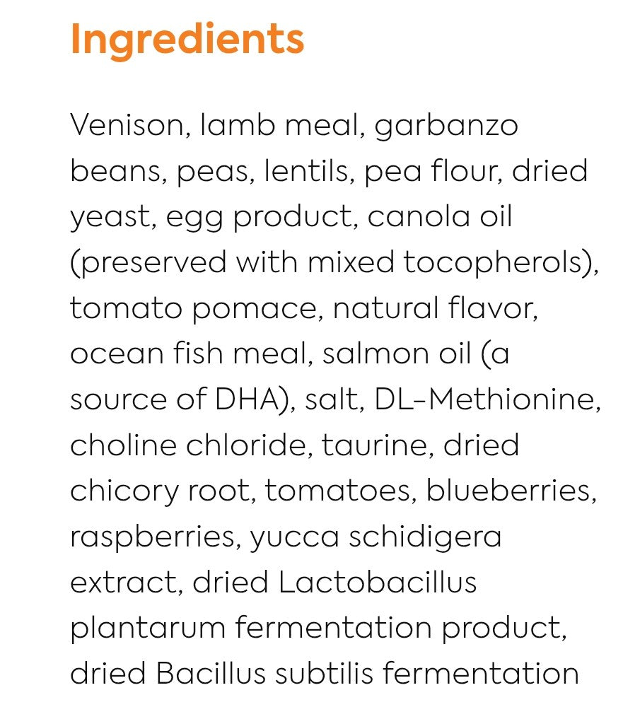 Taste of the wild dog food Grain Free Pine Forest With Venison & Legumes 14lb