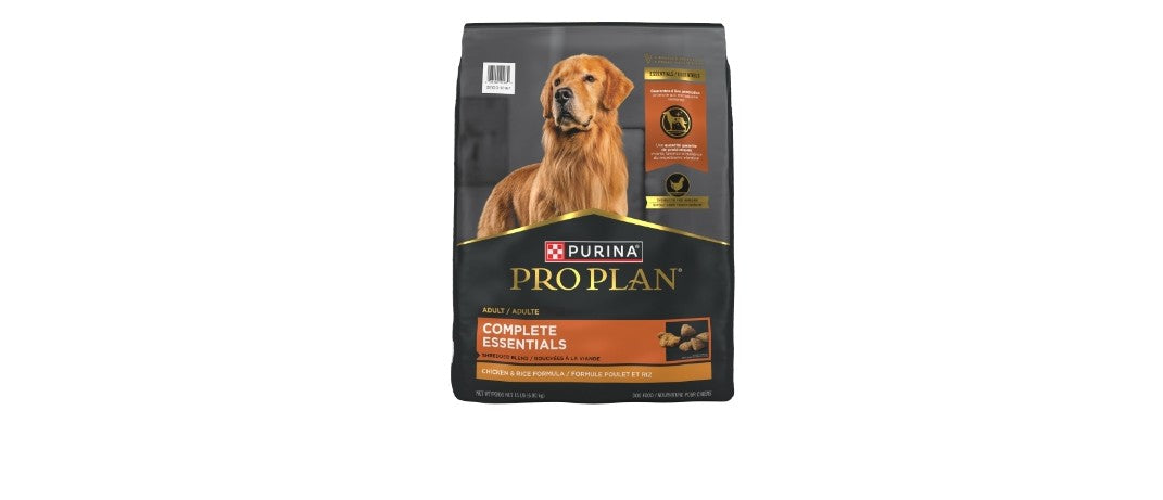 Pro Plan complete essentials shredded Chicken and Rice Dog Food 15lb