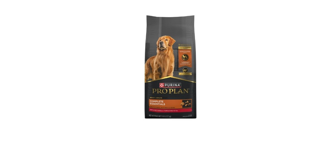 Pro Plan Essentials Shredded Blend Beef And Rice dog 5lb