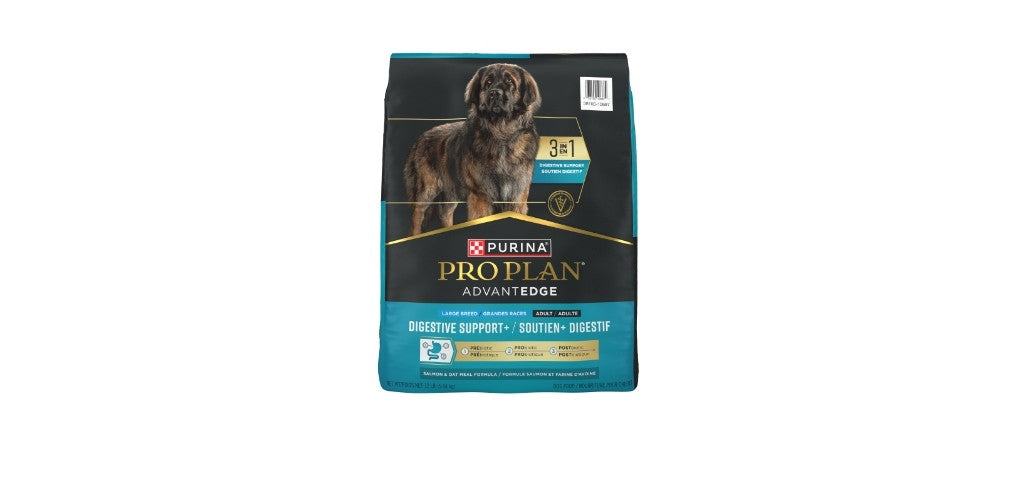 Pro Plan Advantage Digestive Support + Salmon And Oatmeal Large Breed Dog 12lb