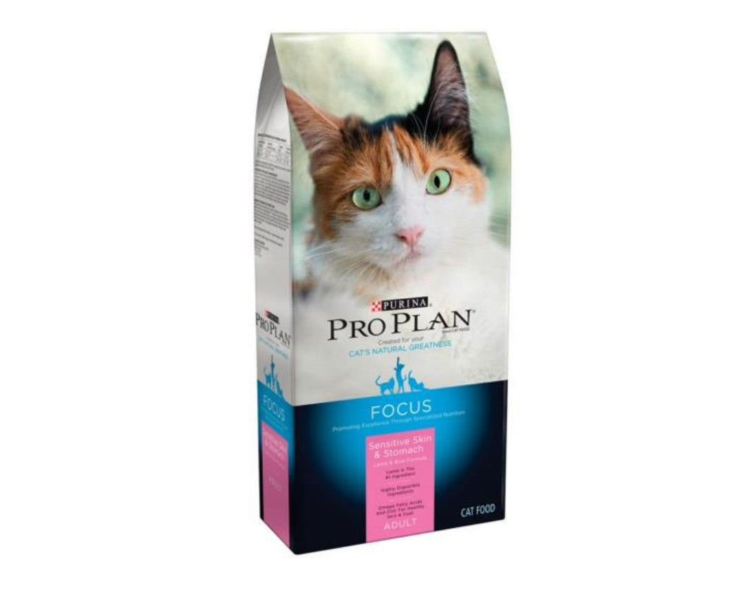 Pro Plan Sensitive Skin and Stomach Lamb And Rice cat 7lb