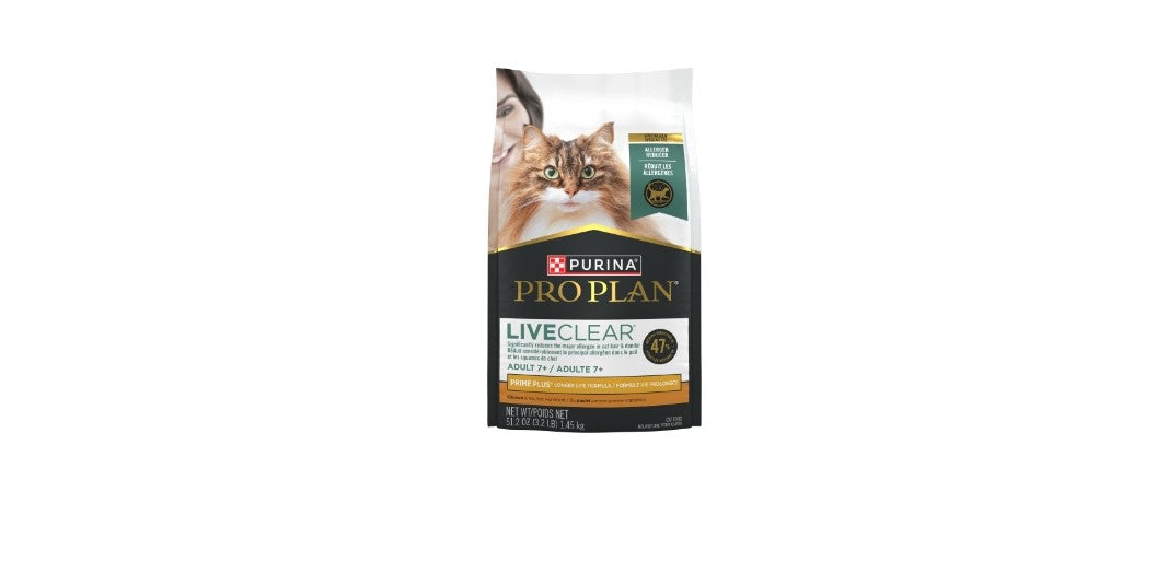 Pro Plan LiveClear High Puotein Indoor cat 3.2lb