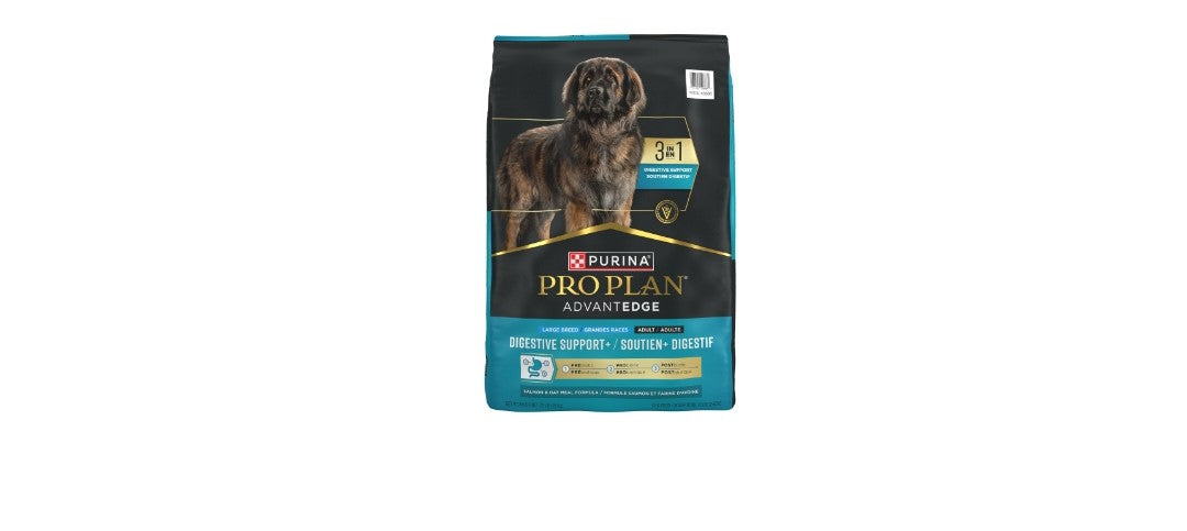 Pro Plan Advantage Digestive Support + Salmon And Oatmeal Large Breed Dog 22lb