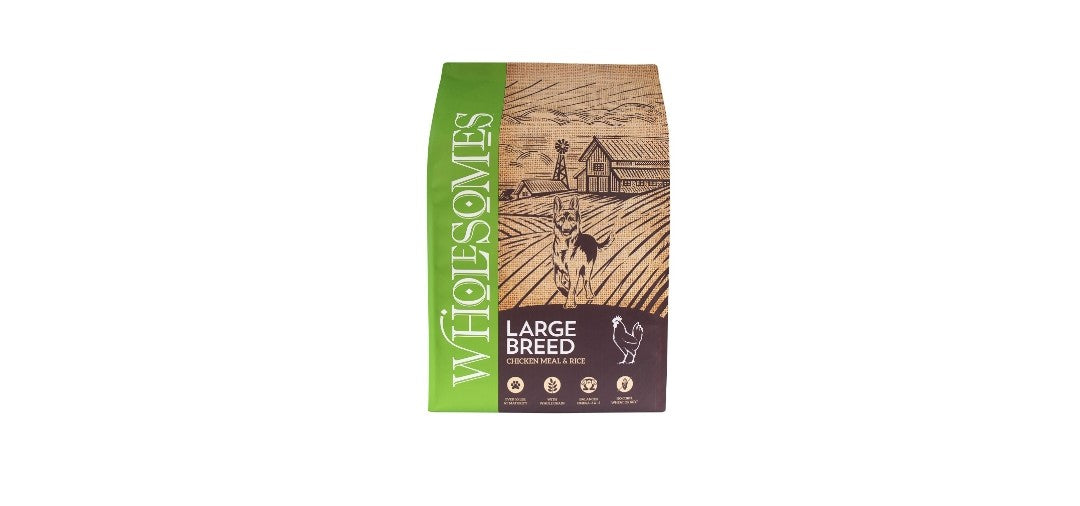 Wholesome's Large Breed Dog 40lb