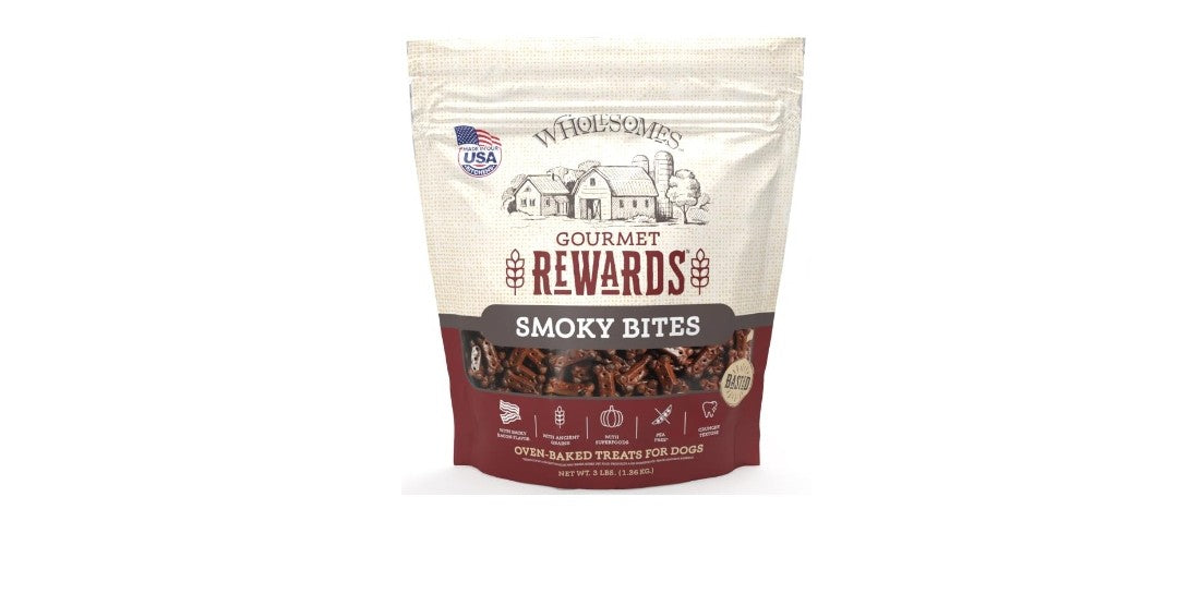 Wholesome's Gourmet Rewards Smoky Bites 3lb