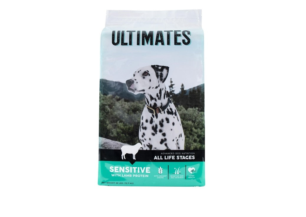 Ultimates Sensitive skin and stomach With Lamb dog 28lb