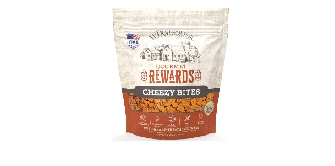 Wholesome's Gourmet Rewards Cheezy Bites 20lb