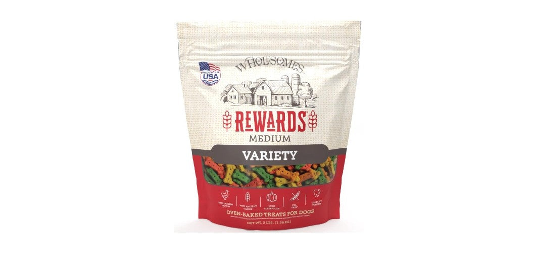 Wholesome's Rewards Medium Variety 20lb
