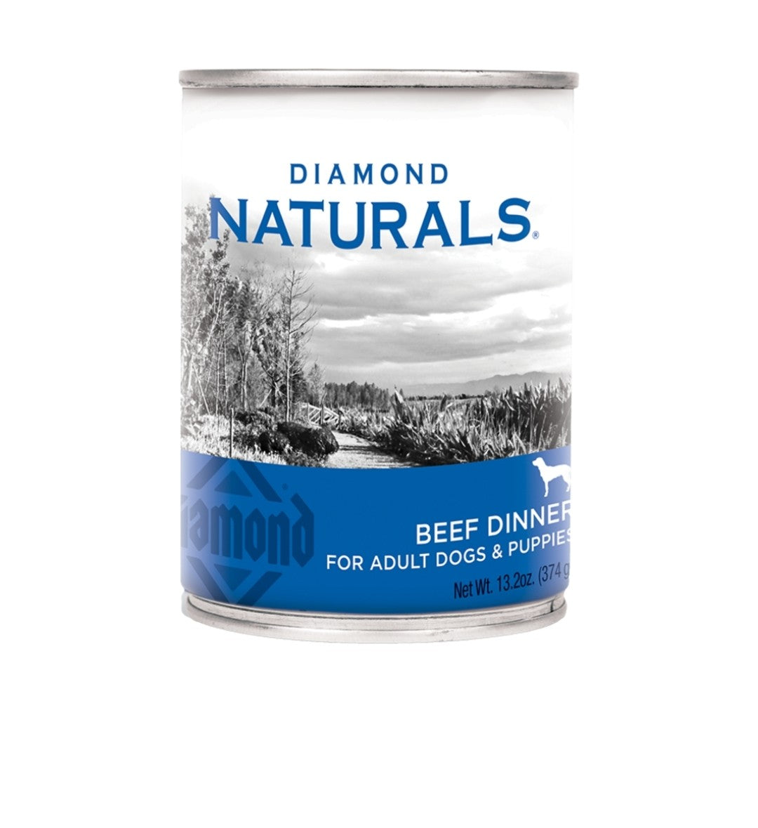 Diamond Naturals Dog Adult And Puppy Beef Dinner 13.2oz 12 pack
