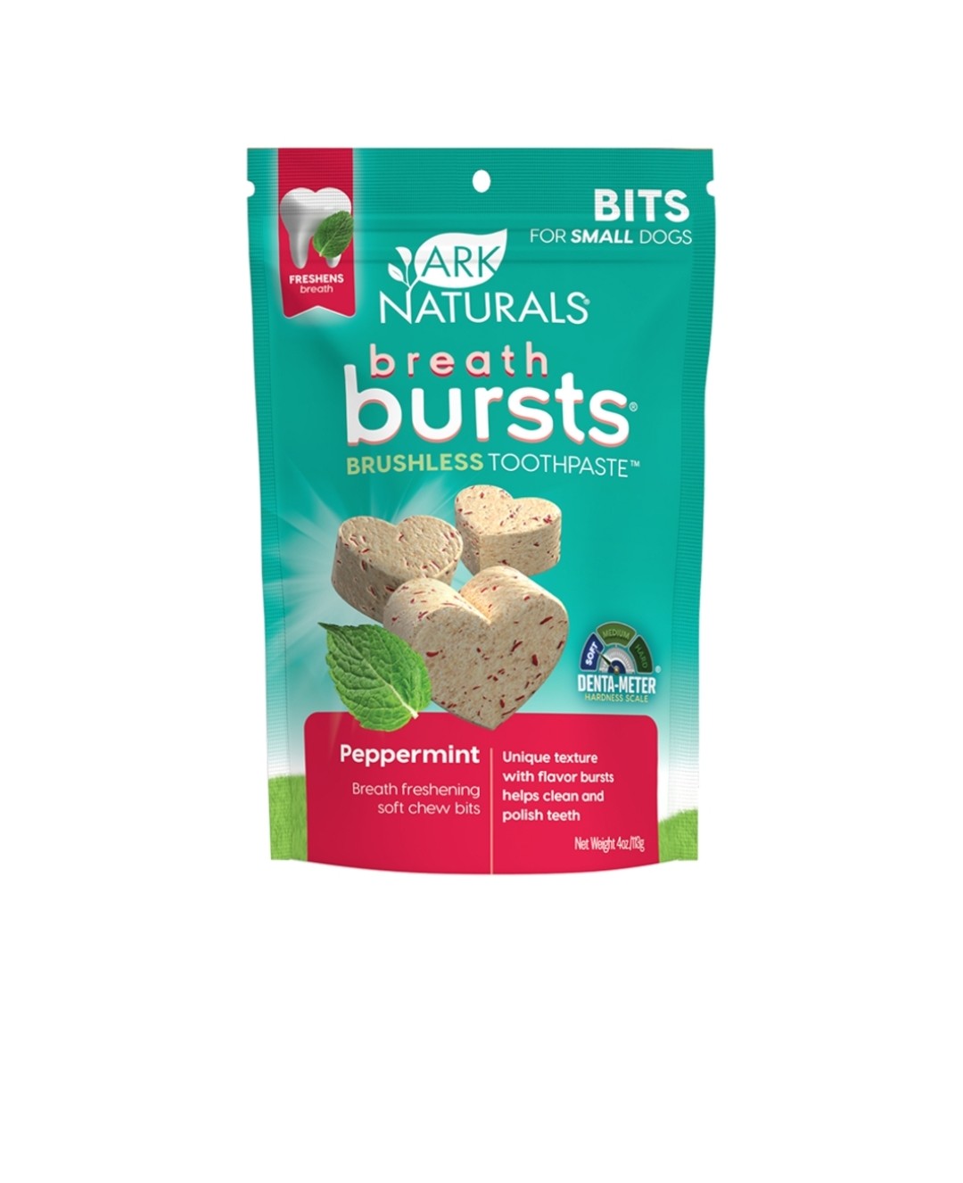 Ark Naturals Dog Breath Bursts Peppermint Bits 6oz
