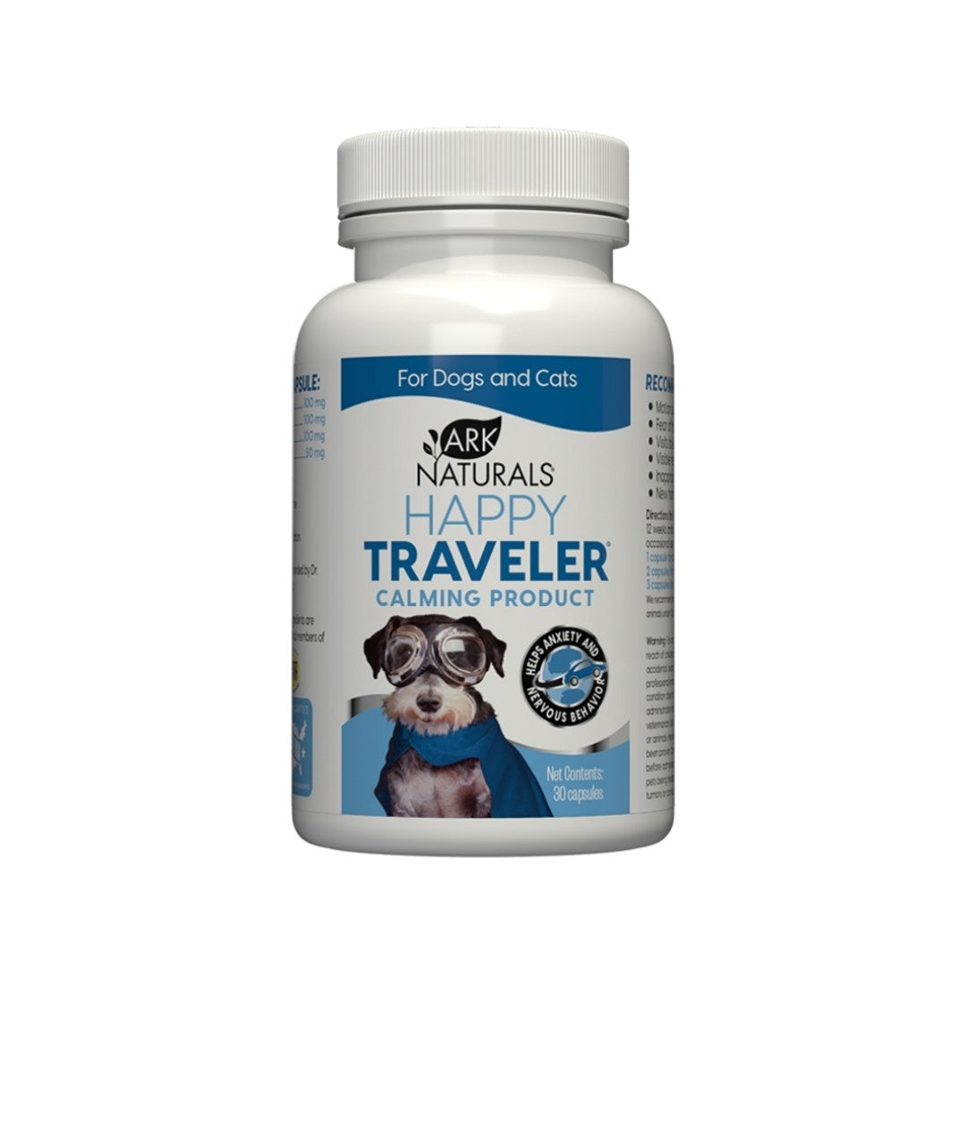 Ark Naturals Dog Happy Traveler Capsules 1.3oz