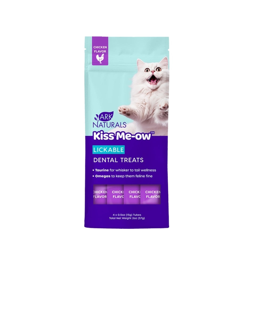 Ark Naturals Cat Kiss Me- ow Chicken Lickable 2oz