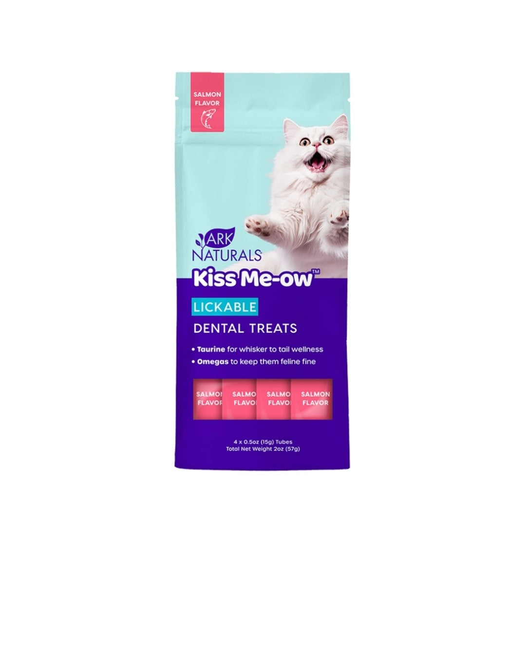 Ark Naturals Cat Kiss Me- ow Salmon Lickable 2oz