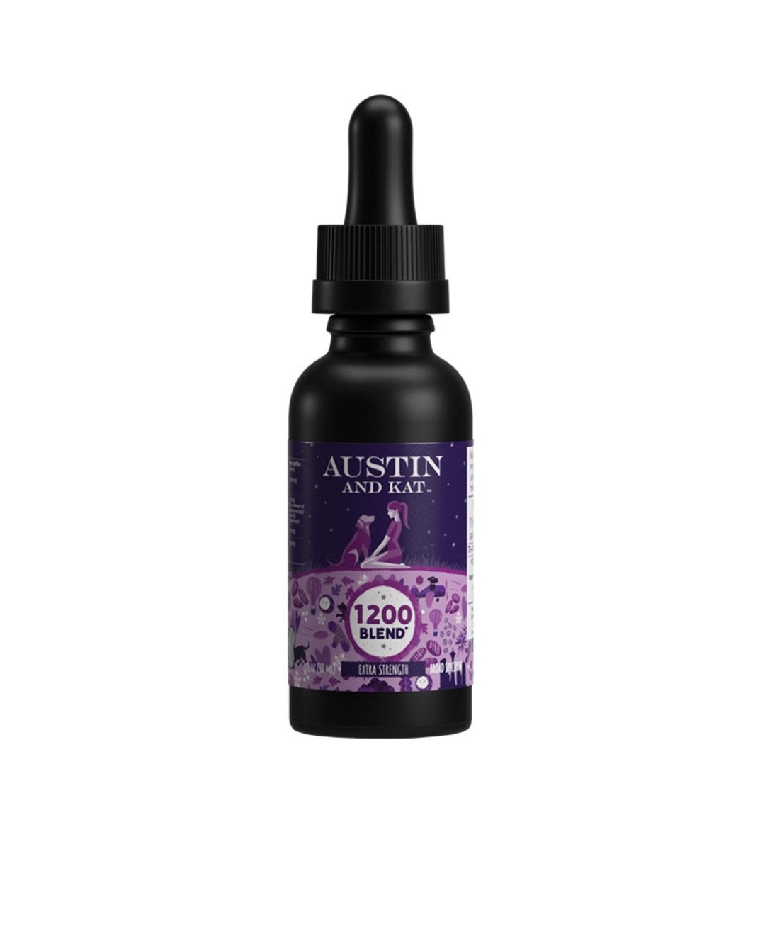 Austin and Kat Dog & Cat CBD Original Hemp Oil 1200mg 1oz