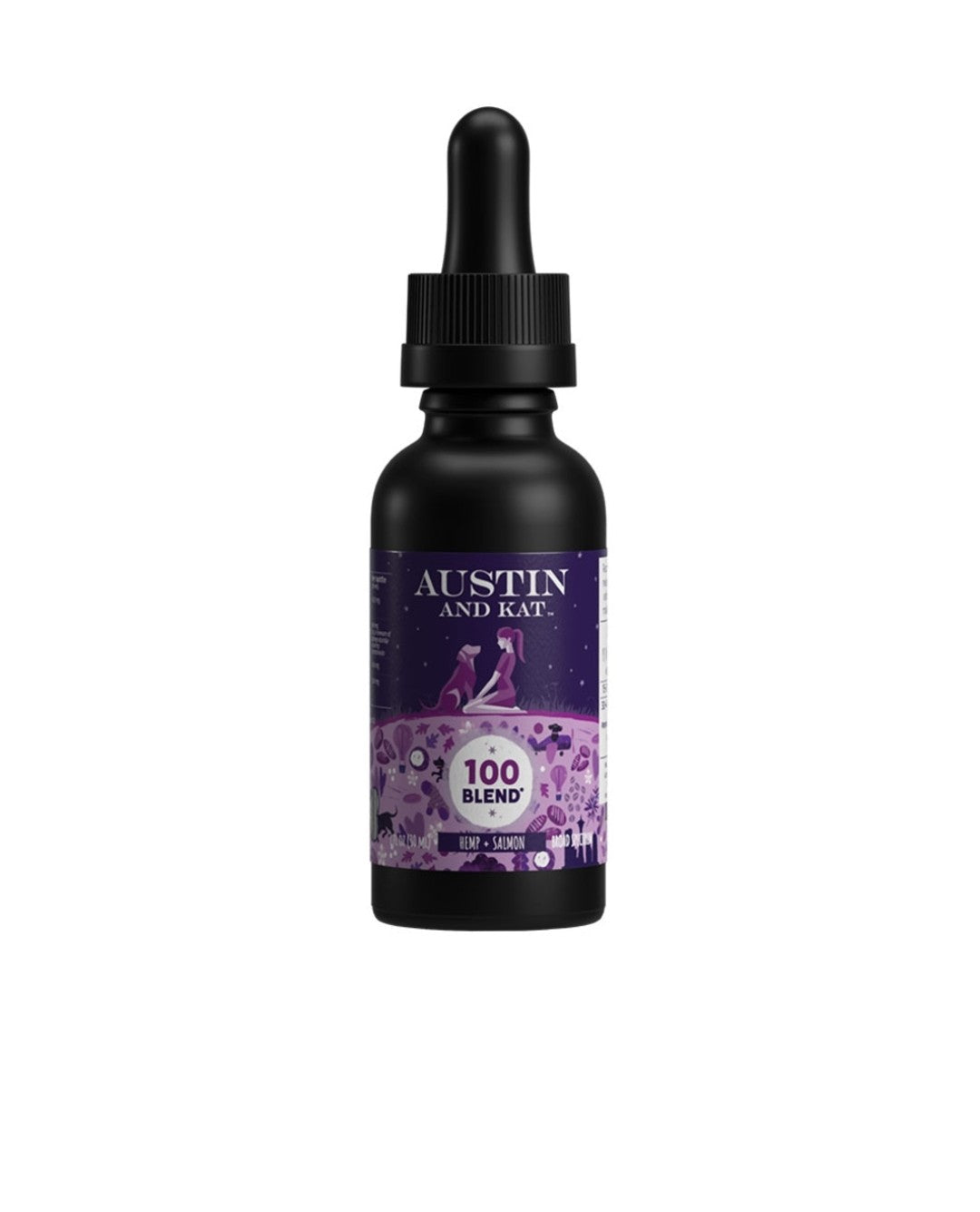 Austin and Kat Dog & Cat CBD Original Hemp Oil 100mg 1oz