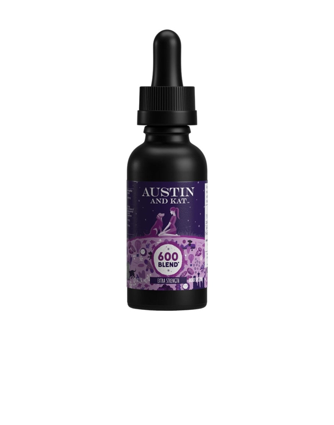 Austin and Kat Dog & Cat CBD Original Hemp Oil 600mg 1oz