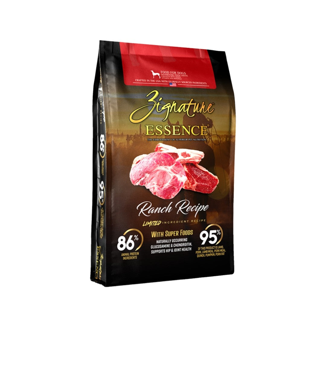 Zignature Dog Essence Limited Ingredient Ranch 21 lb
