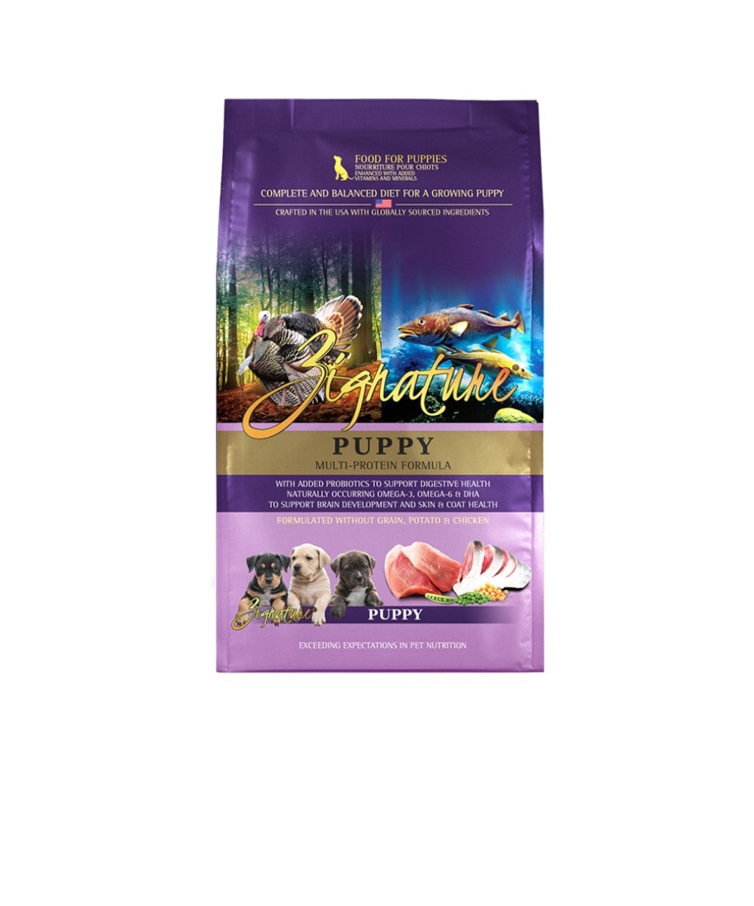 Zignature Dog Original Grain Free Puppy With Probiotics 4lb