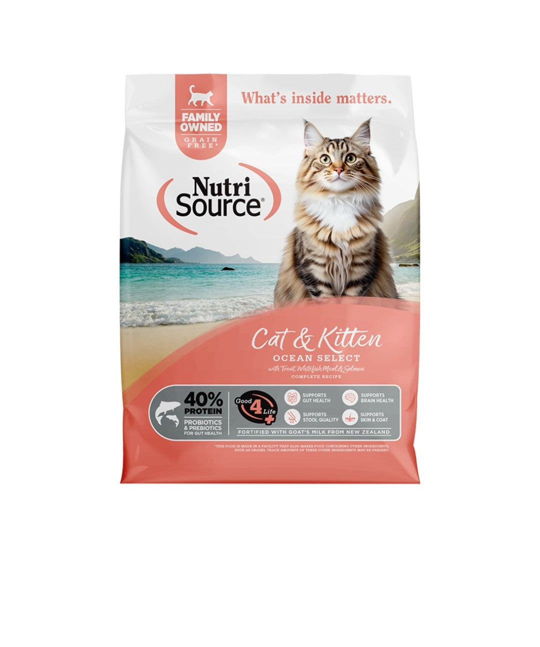 Nutrisource Cat Select Grain Free Ocean 4 lbs