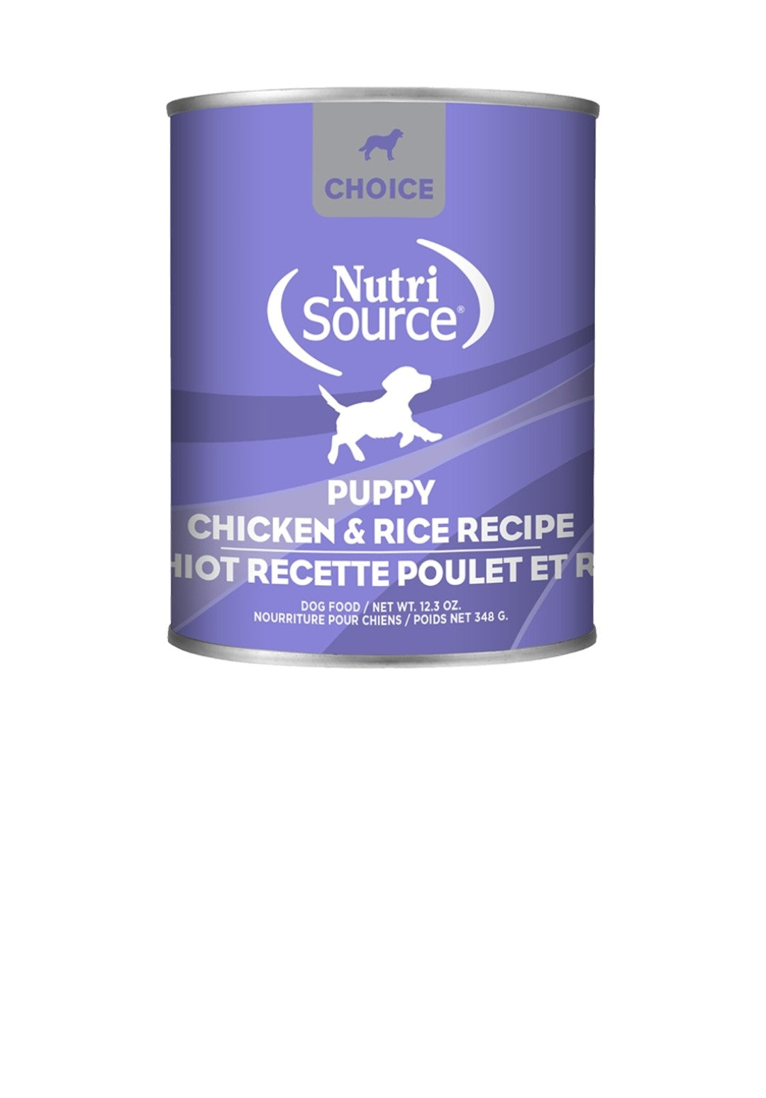 Nutrisource Dog Choice Puppy Chicken And Rice 12.3oz cans 12 pack