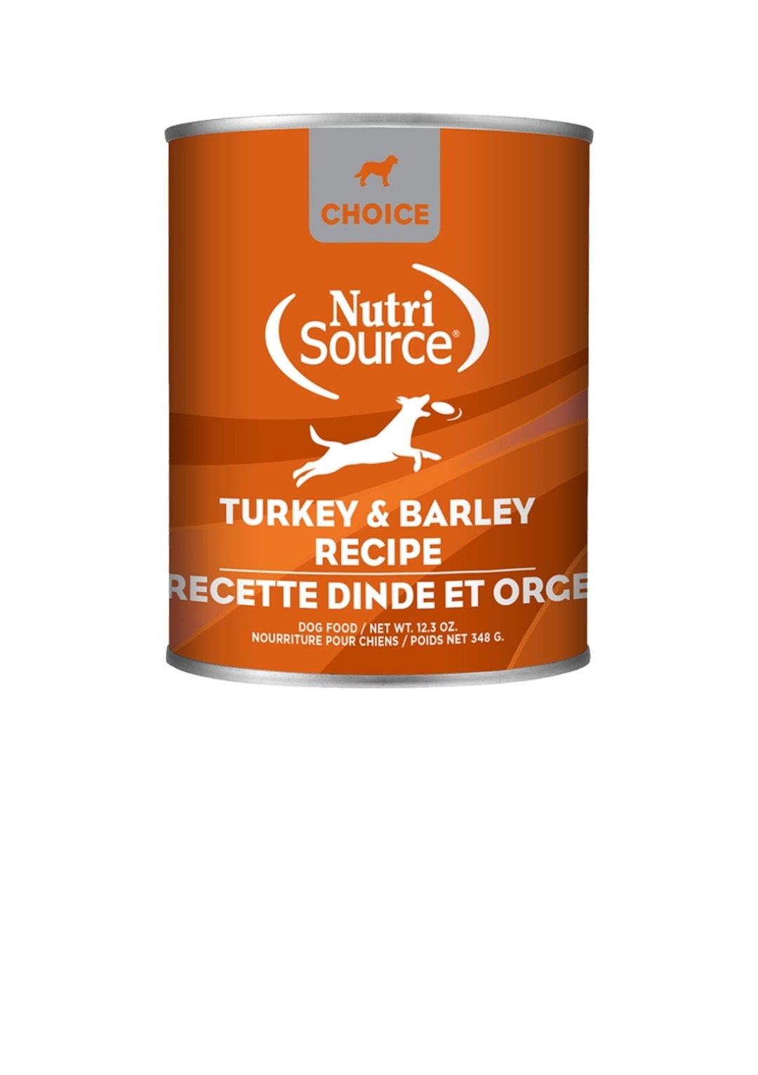 Nutrisource Dog Choice Turkey And Barley 12.3oz cans 12 pack