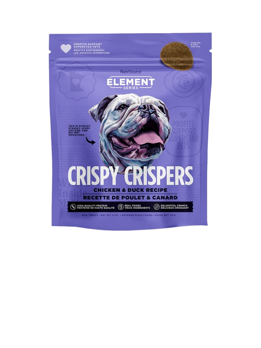 Nutrisource Dog Element Crispy Crisprers Chicken And Duck 4oz