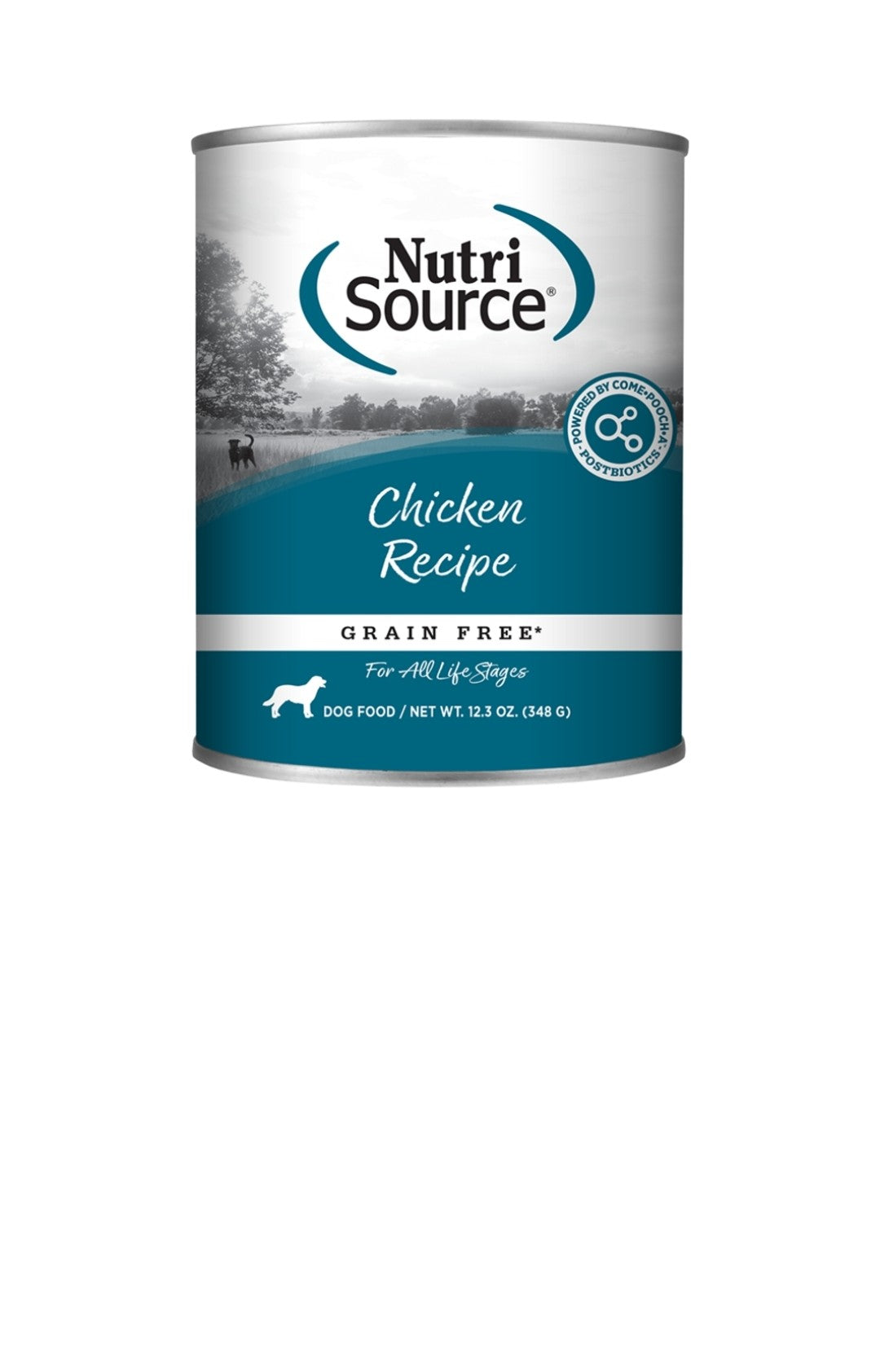 Nutrisource Dog Grain Free Chicken 12.3oz cans 12 pack