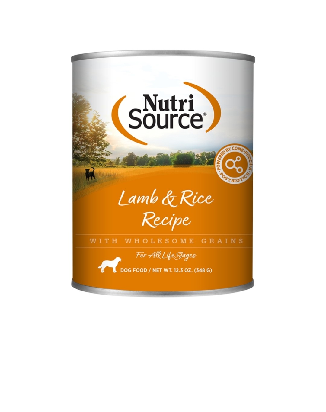 Nutrisource Dog Lamb And Rice 12.3oz cans 12 pack