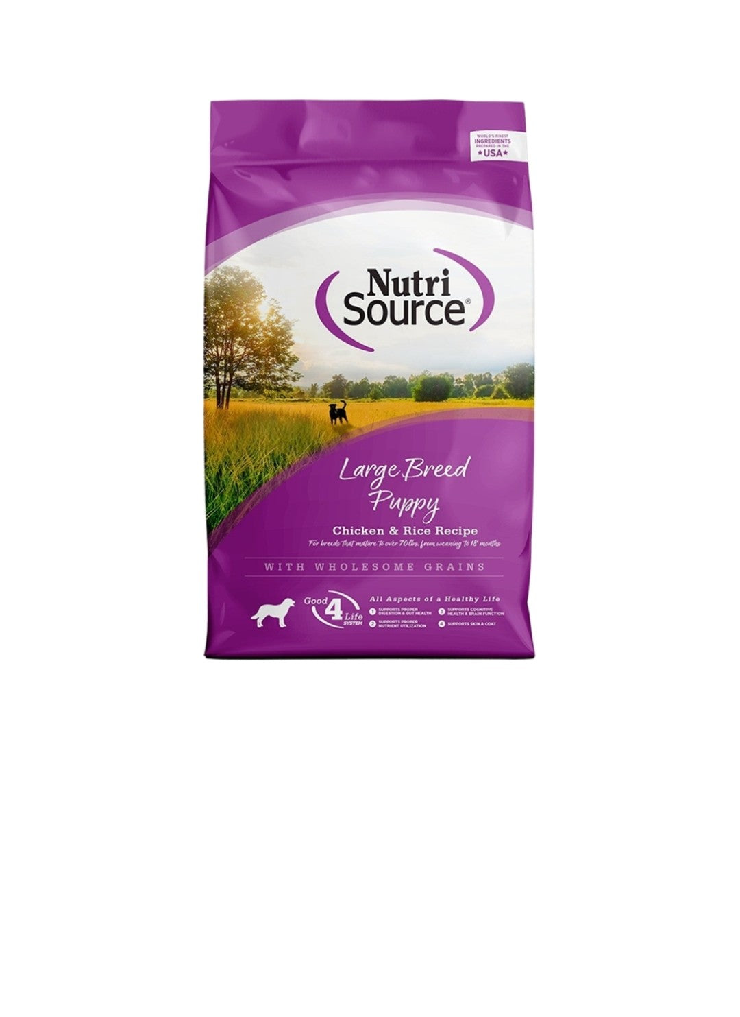 Nutrisource Dog Large Breed Puppy Chicken And Rice 26 lbs