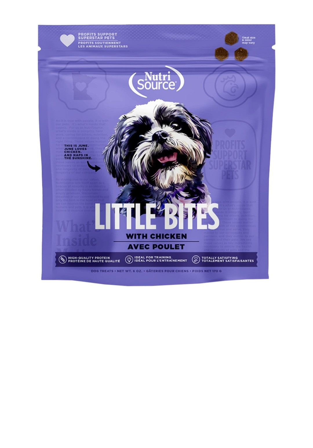 Nutrisource Dog Little Bites Chicken 6oz