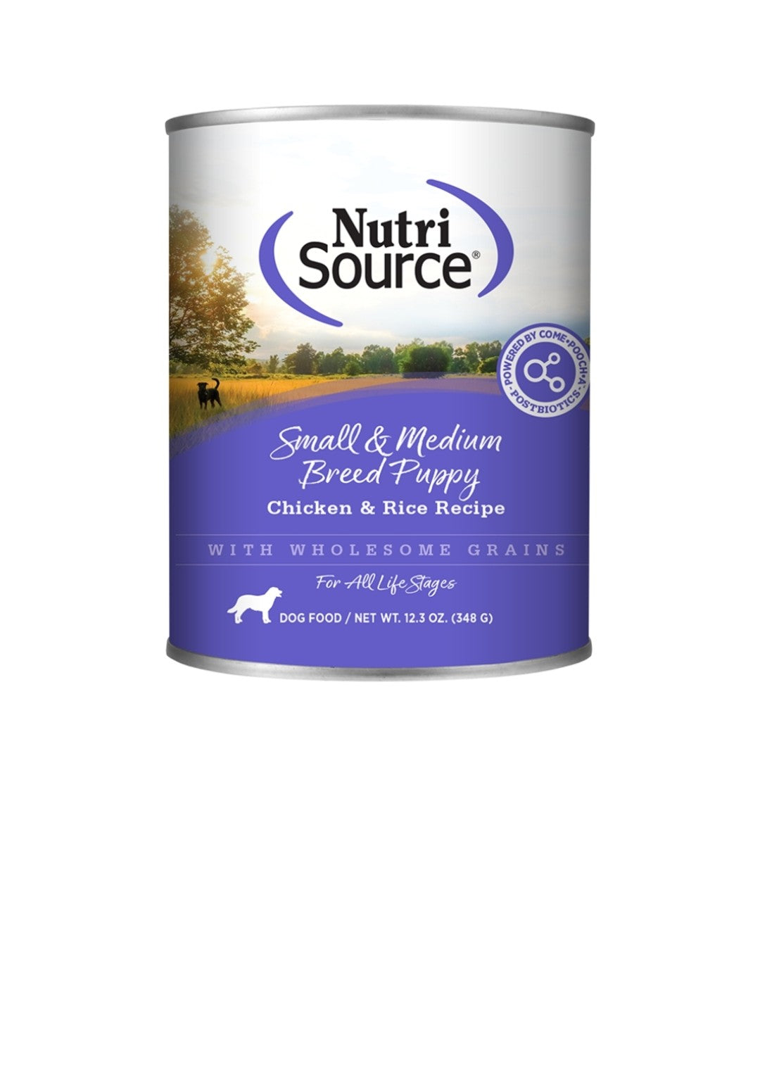 Nutrisource Dog Small And Medium Breed Puppy Chicken And Rice 12.3 oz cans 12 pack