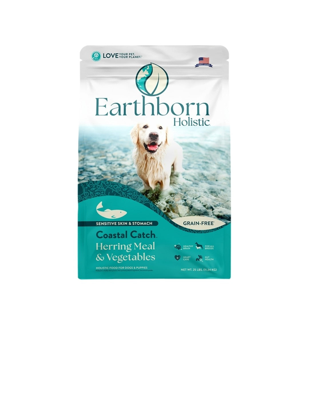Earthborn Dog Holistic Grain Free Coastal Catch 4 lbs
