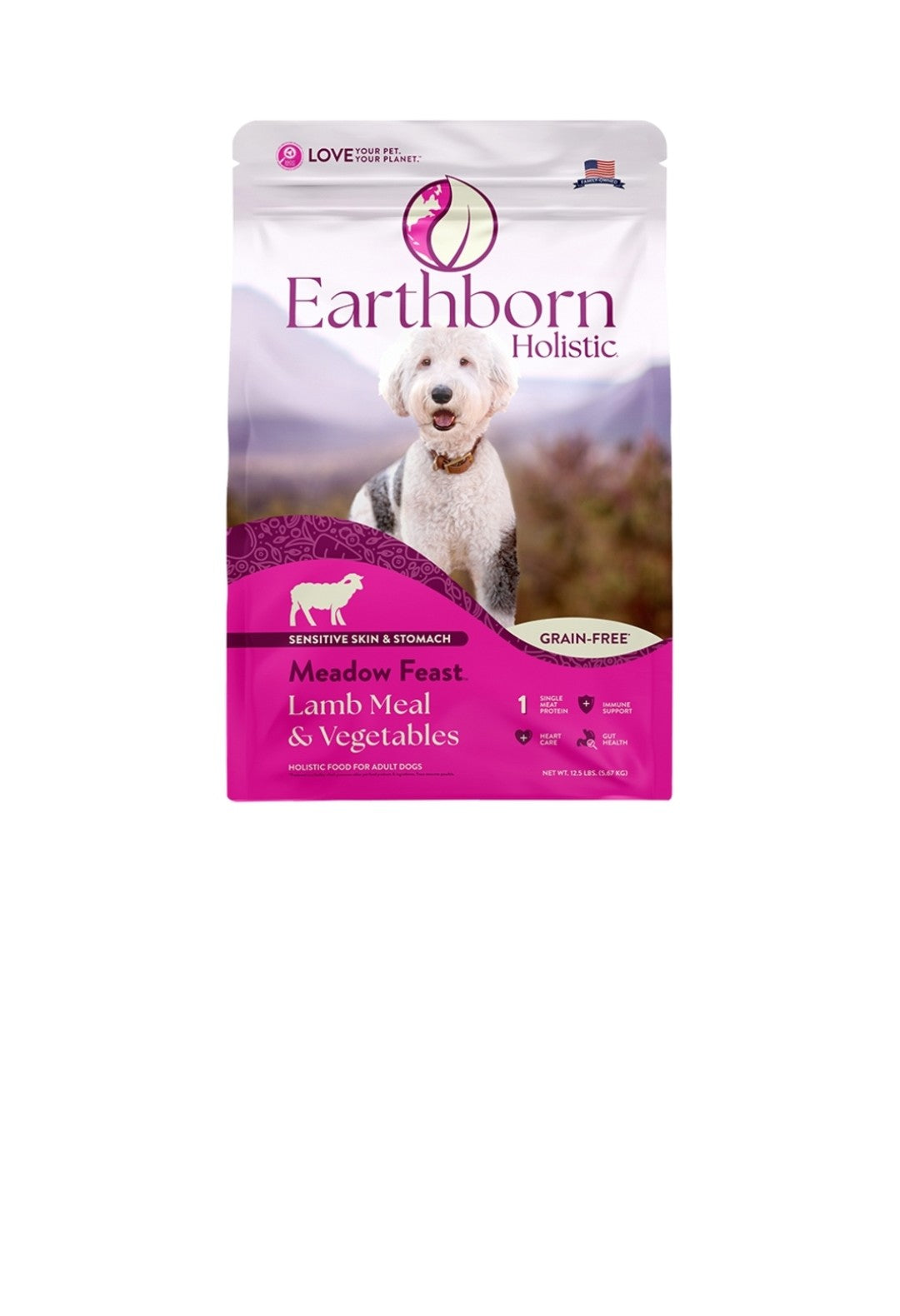 Earthborn Dog Holistic Grain Free Meadow Feast 12.5 lbs