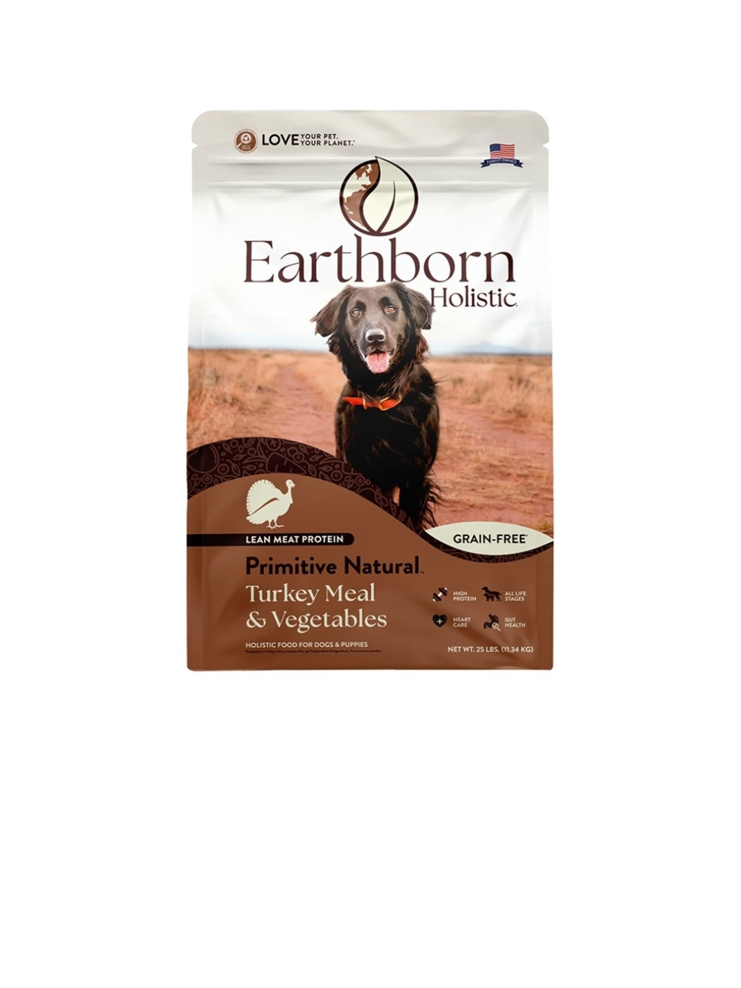 Earthborn Dog Holistic Grain Free Primitive Natural 4 lbs