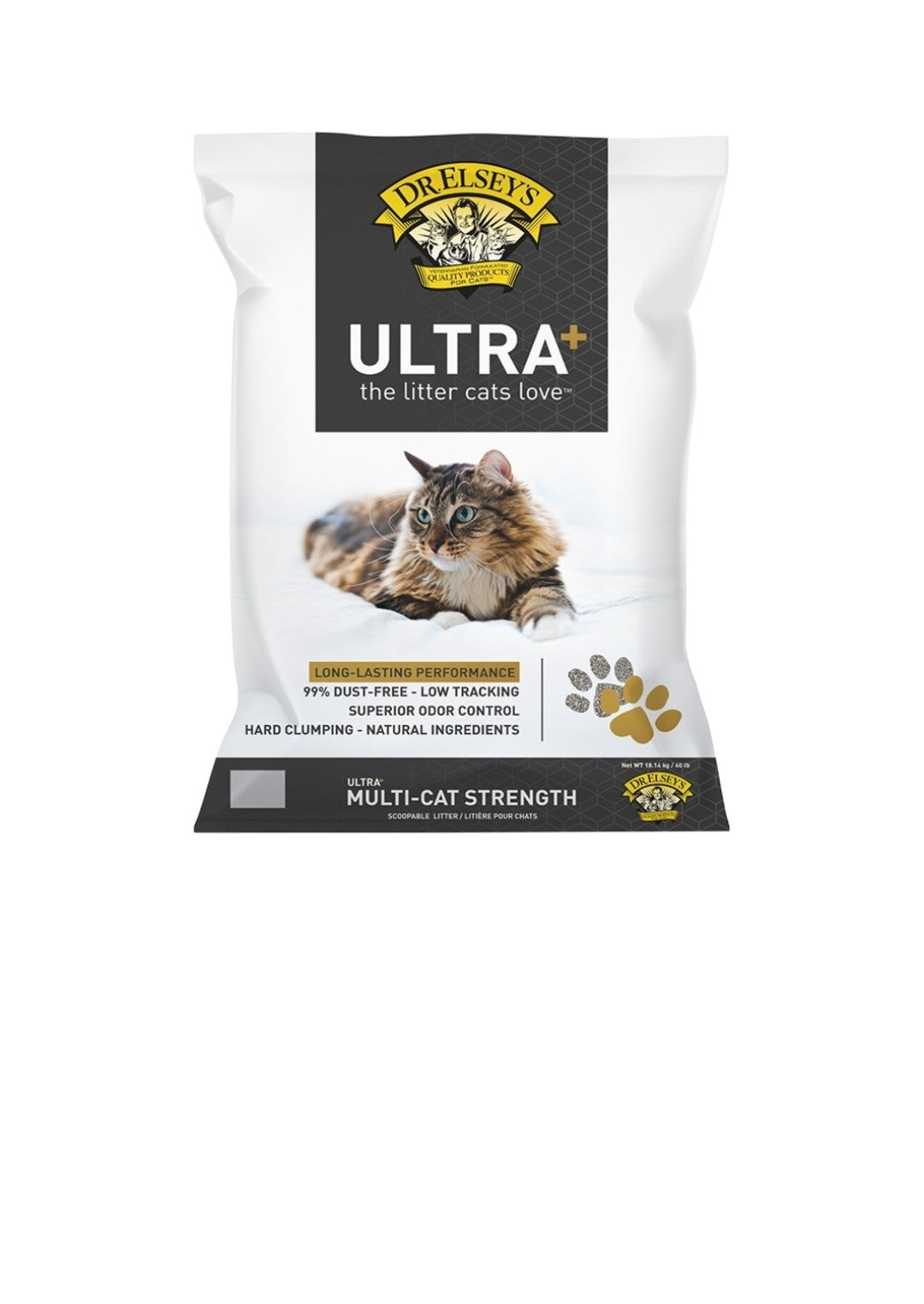 Dr. Elseys Cat ULTRA + Clumping Litter 40 lbs