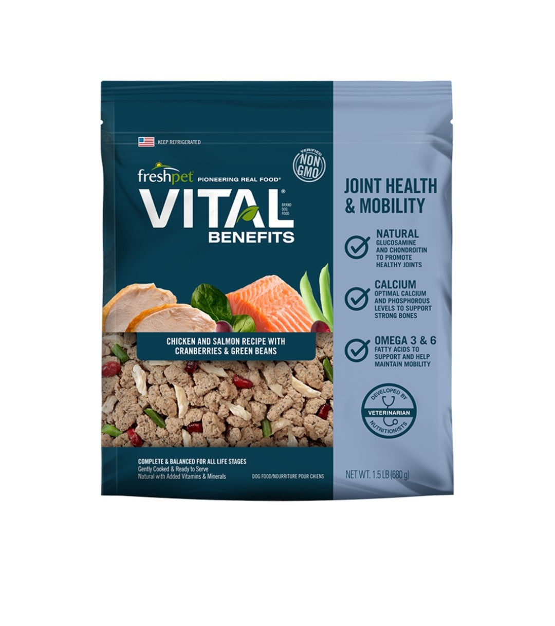 Freshpet Dog Refrigerated Vital Benefit Joint Chicken 1.5 lbs