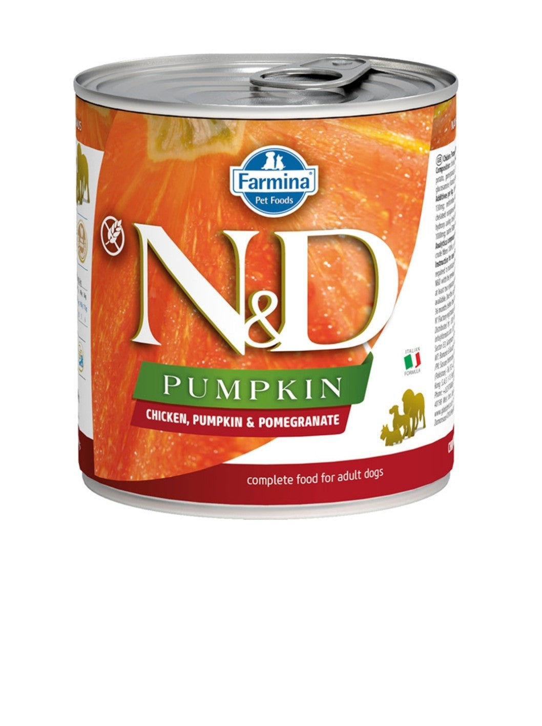 Farmina Dog N&D Pumpkin Grain Free Chicken And Pomegranate 10 oz cans 6 pack
