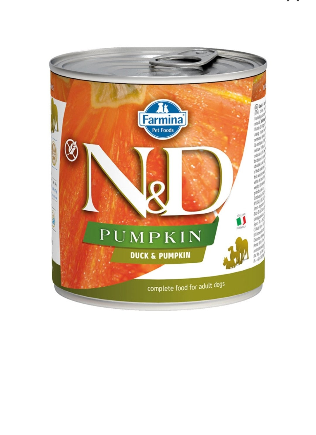 Farmina Dog N&D Pumpkin Grain Free Duck And Cantaloupe 10 oz cans 6 pack
