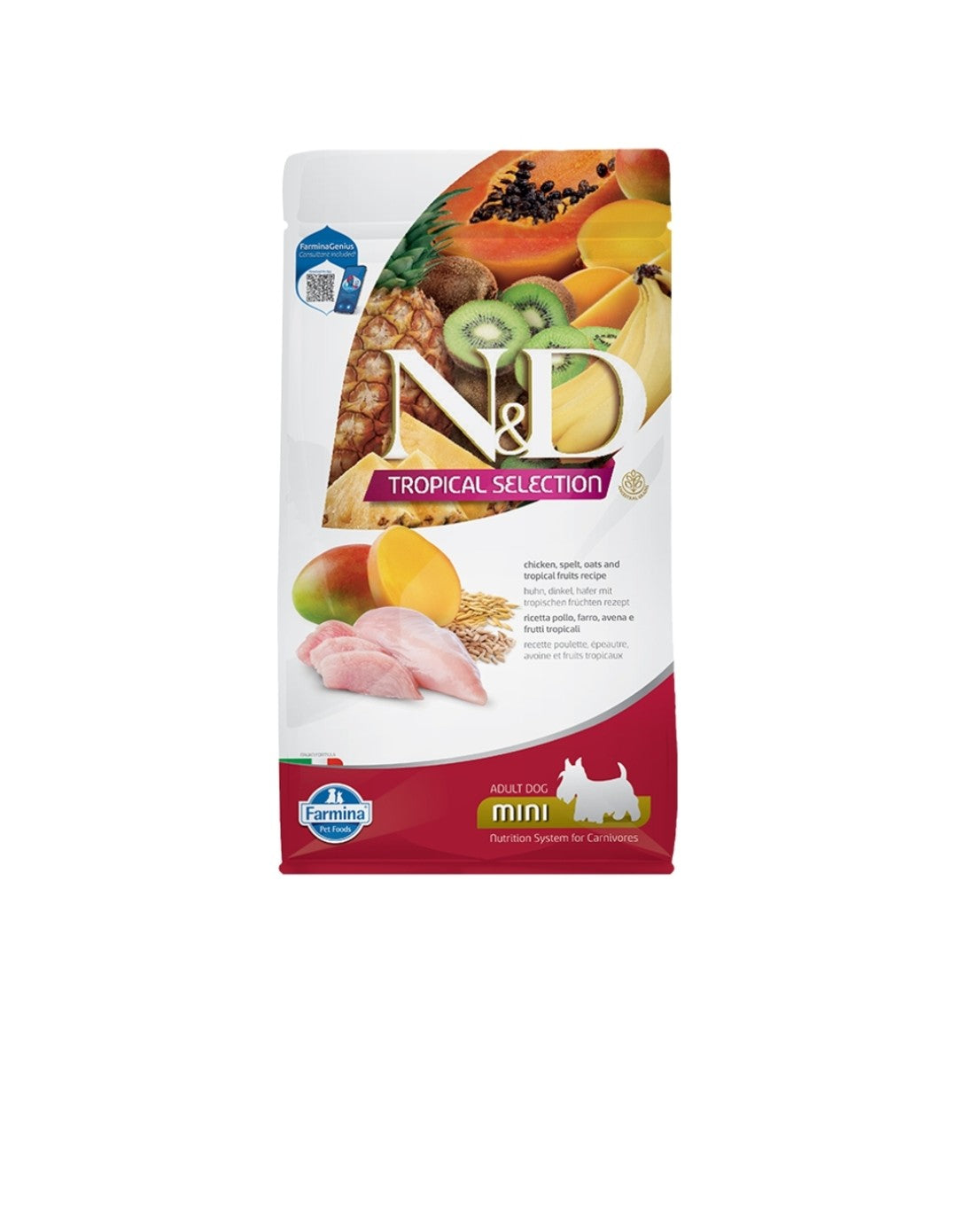 Farmina Dog N&D Tropical Selection Adult Mini Chicken 11 lbs