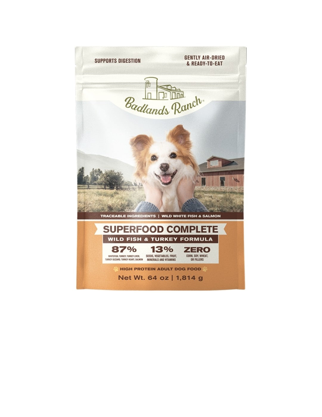 Badlands Ranch Dog Superfood Wild Fish and Turkey 11.5 oz