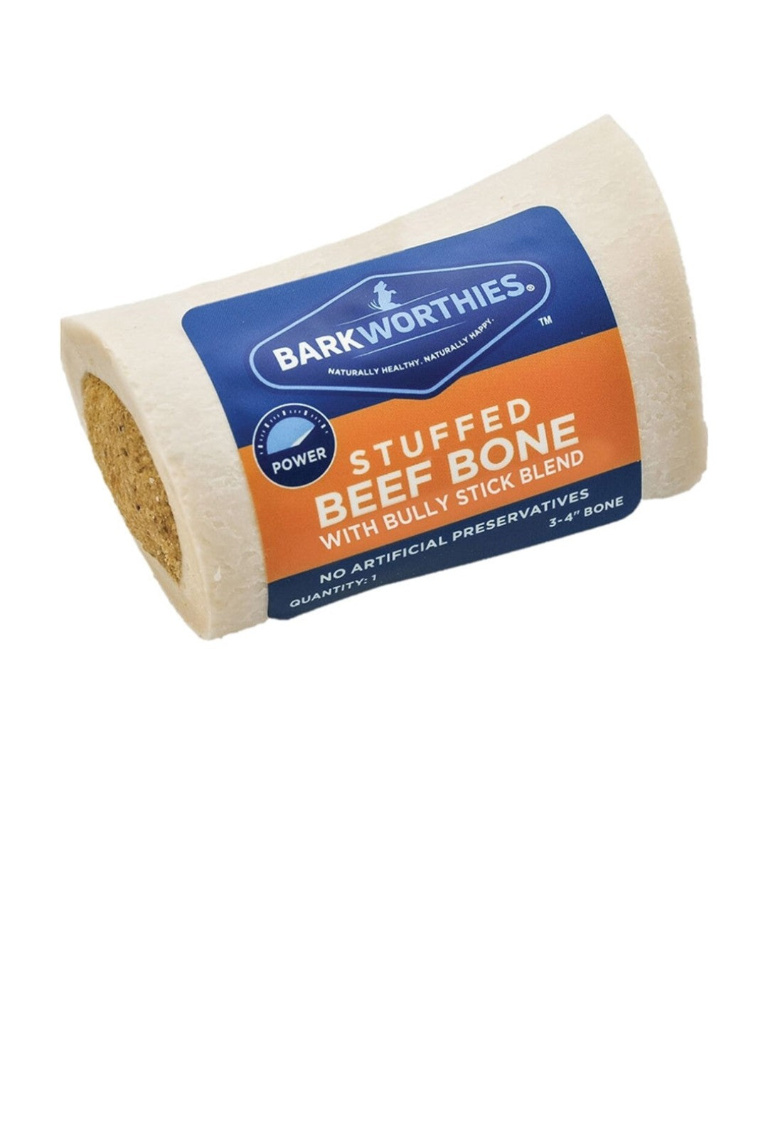 Barkworthies Dog Bully Shin Bone 3-4 Inch 15 pack