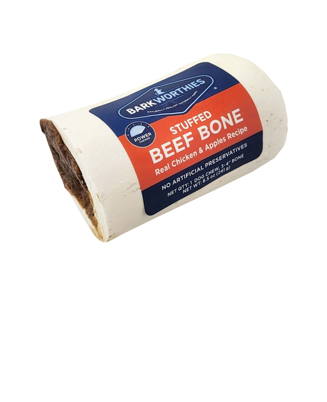 Barkworthies Dog Chicken Apple Shin Bone 3-4 Inch 15 pack
