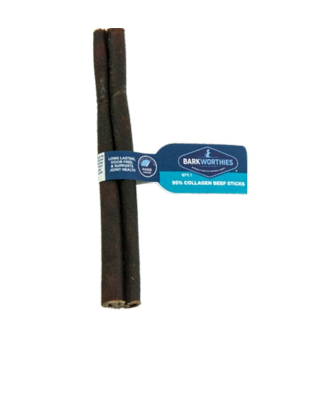 Barkworthies Dog Grain Free Beef Collagen Stick 6 Inch 50 pack