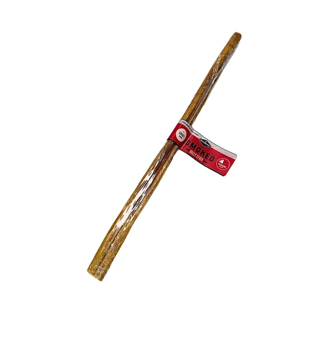 Barkworthies Dog Smoked Bully 12 Inch 35 pack
