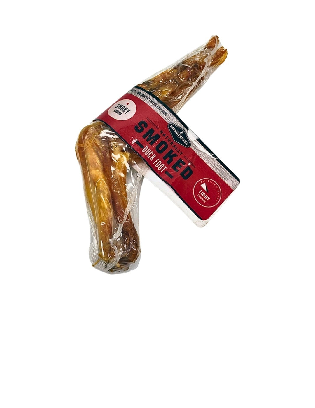 Barkworthies Dog Smoked Duck Feet 50 pack