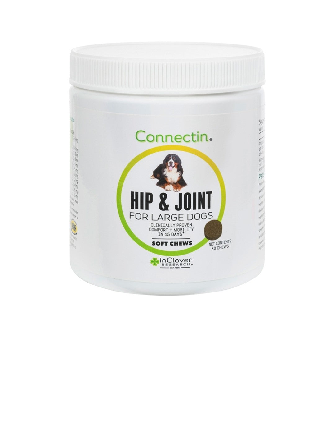 Inclover Dog Connectin Hip and Joint Large Breed Soft Chew 80 pack