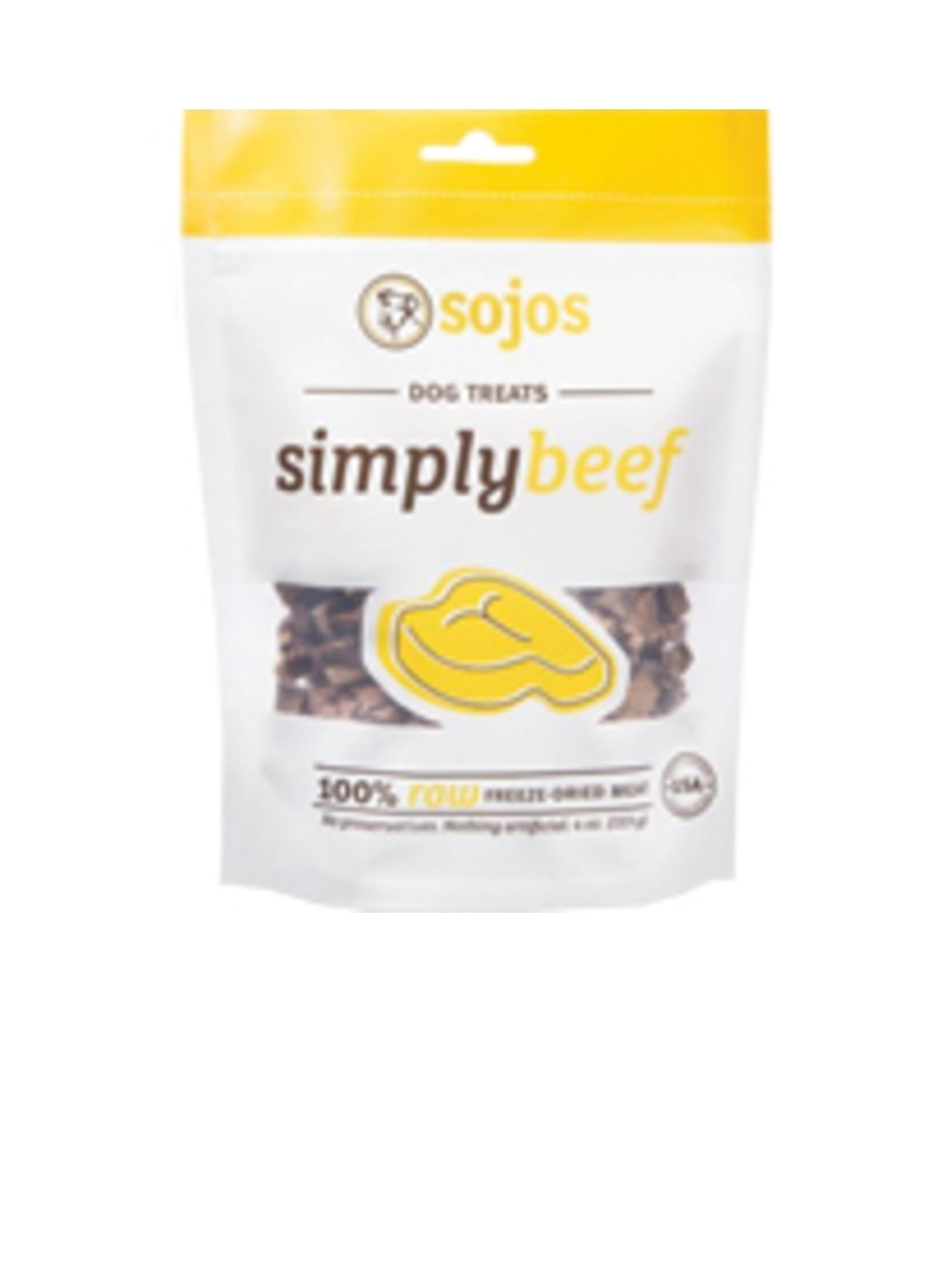 Sojos Dog Simply Beef Treat 4 oz