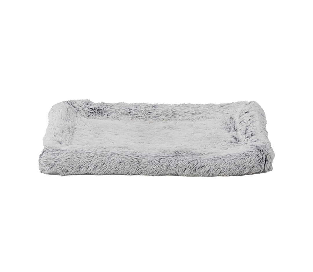 Tall Tails Dog and Cat Cuddle Crate Mat Bed Grey Large