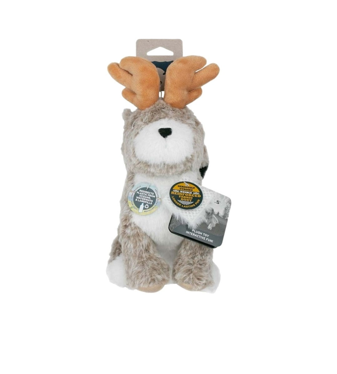 Tall Tails Dog Plush Jackalope 9 in